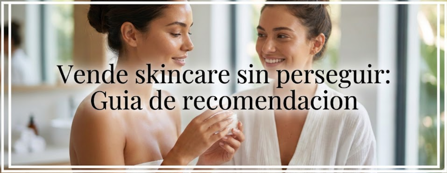 Vende skincare sin perseguir: Guia de recomendacion
