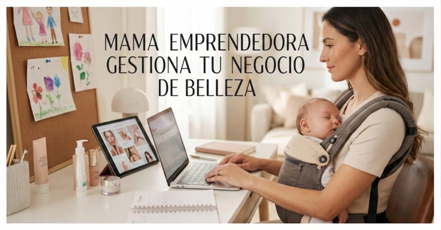 MAMA EMPRENDEDORA GESTIONA TU NEGOCIO DE BELLEZA EN MERIDA YUCATAN