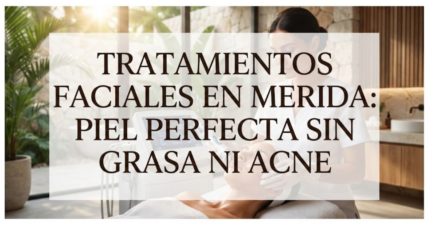 Tratamientos faciales en Merida: Piel perfecta sin grasa ni acne