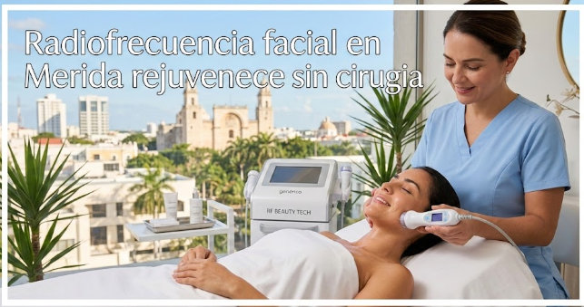 Radiofrecuencia facial en Merida rejuvenece sin cirugia
